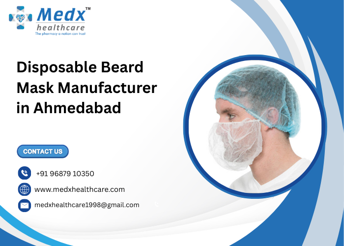 Disposable Beard Mask Manufacturer in Ahmedabad